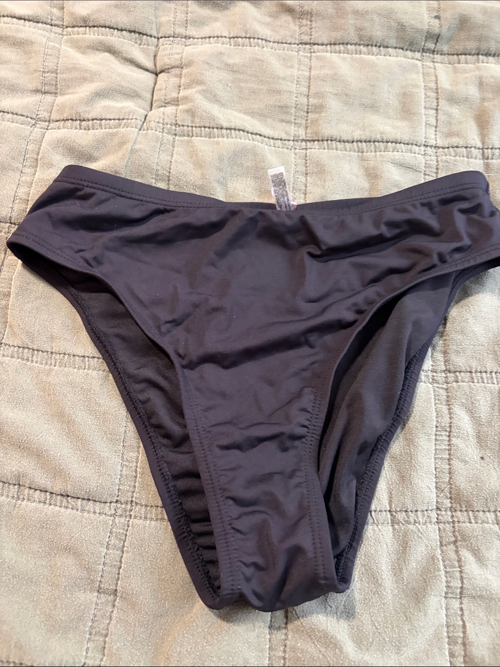 Ardene Women's Black High-Cut Swim Bottoms